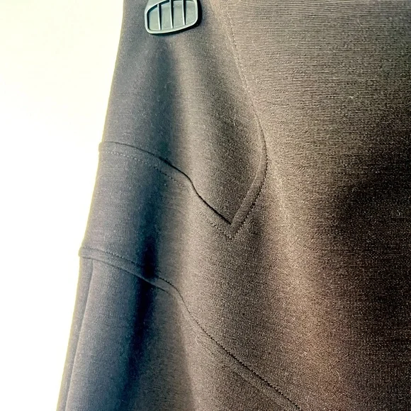 Diane Von Furstenberg Brown Wool A-line Skirt, 12 - Picture 4 of 6